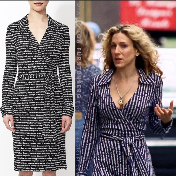 Diane Von Furstenberg wrap dress - Picture 2 of 7